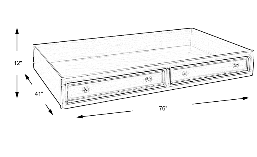Dimension Image. Please refer to the Dimension Tab on this page for dimension details.