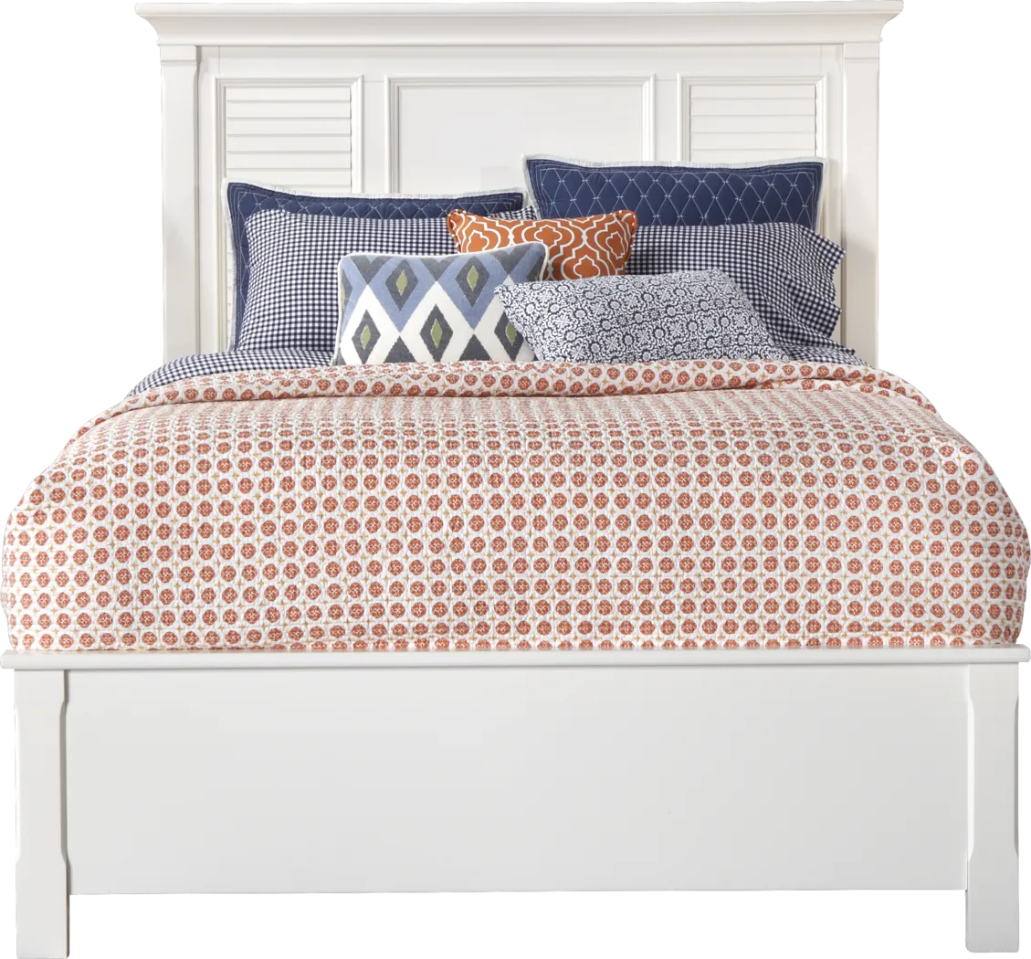Belmar White 5 Pc Queen Bedroom - Thumbnail - Image 2