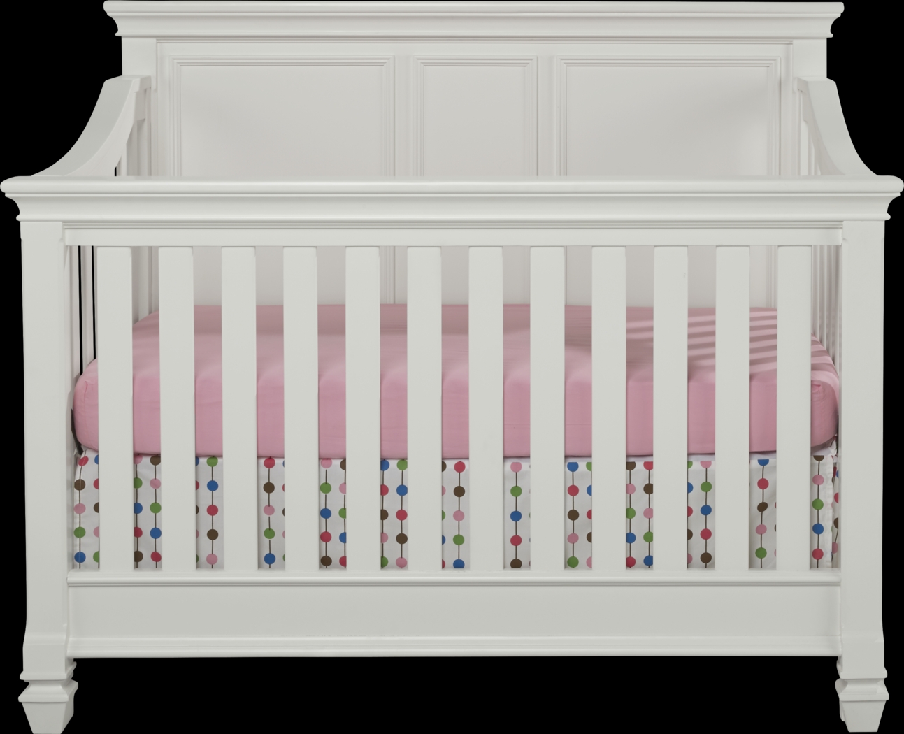 Belmar White Crib - Thumbnail - Image 1