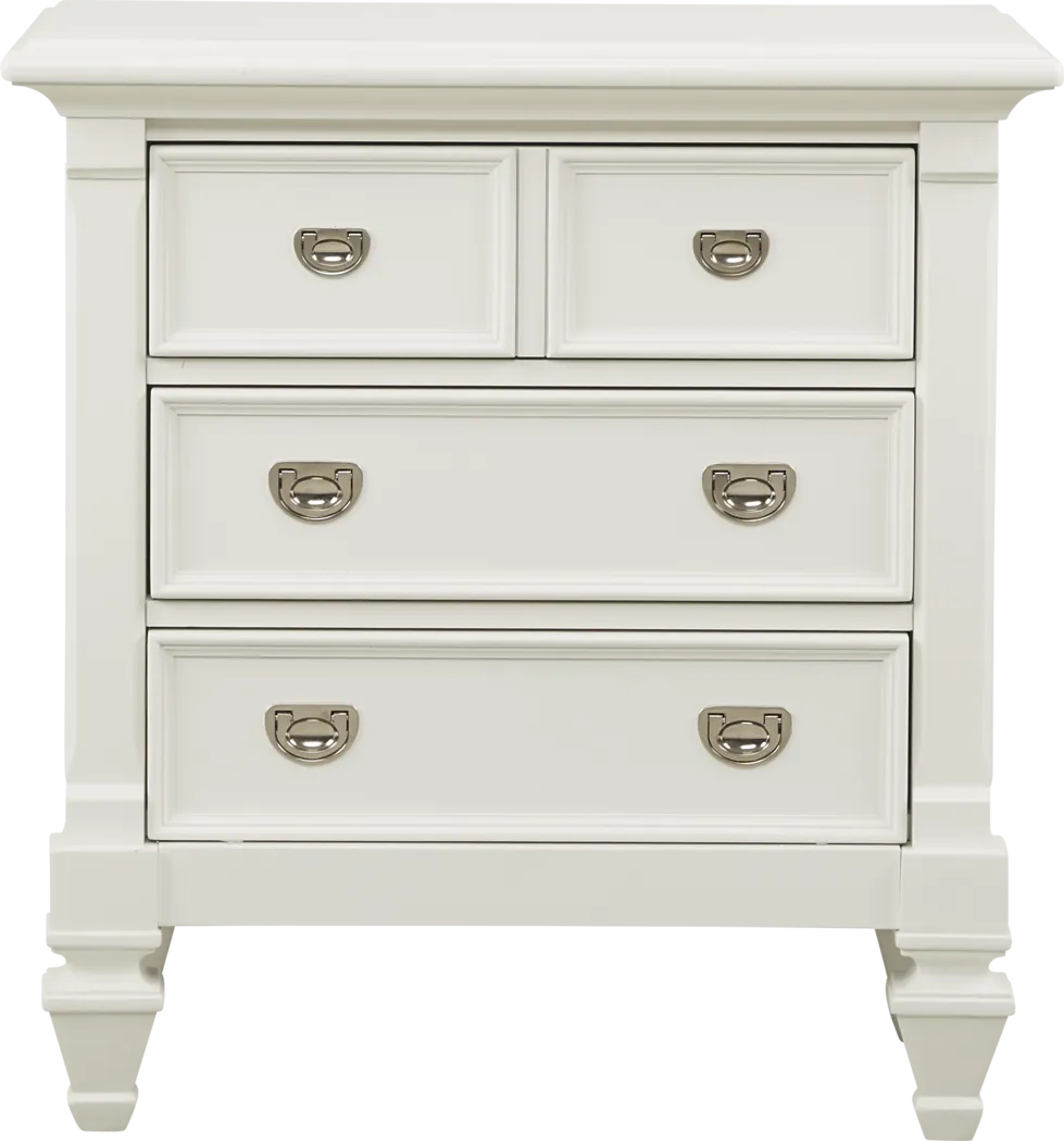 Belmar White Nightstand - Thumbnail - Image 1