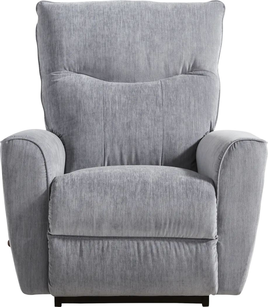La-Z-Boy Belmont I Slate Blue Rocker Recliner - Thumbnail - Image 2