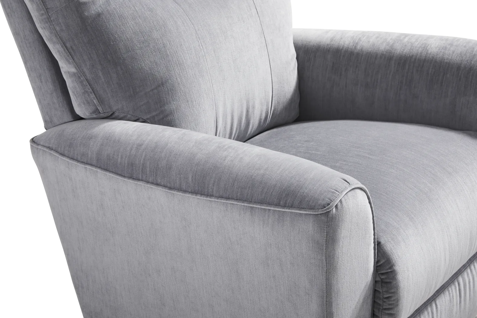 La-Z-Boy Belmont I Slate Blue Rocker Recliner - Thumbnail - Image 4