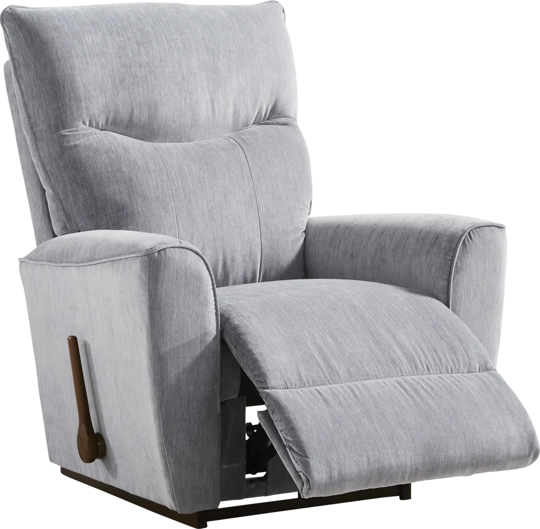 La-Z-Boy Belmont I Slate Blue Rocker Recliner - Thumbnail - Image 1