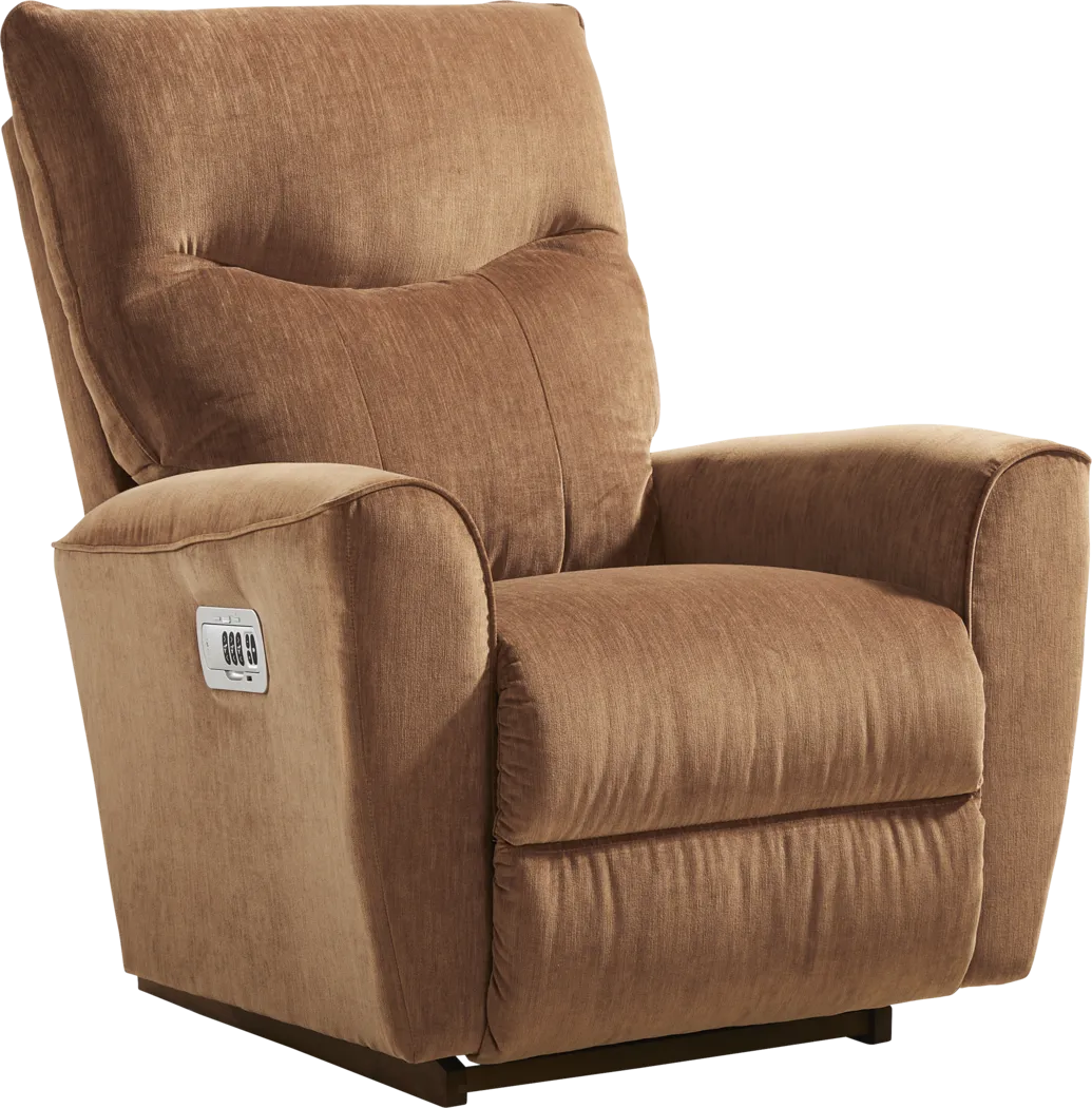 La-Z-Boy Belmont III Camel Dual Power Recliner - Thumbnail - Image 3
