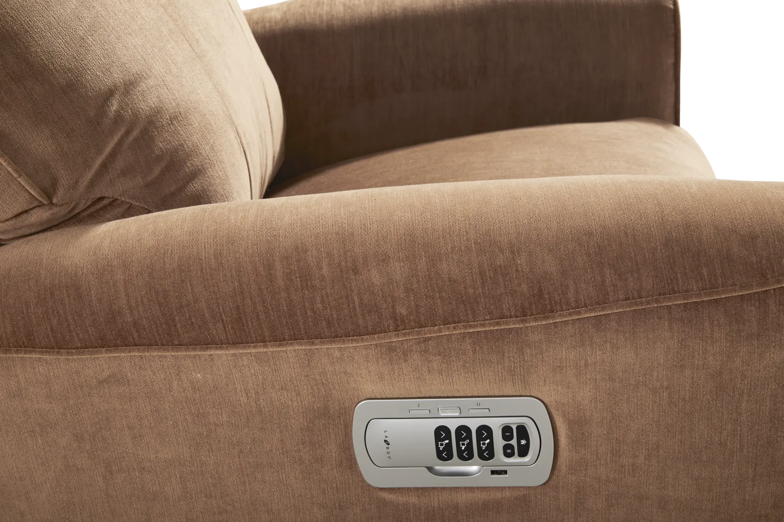 La-Z-Boy Belmont III Camel Dual Power Recliner - Image 5