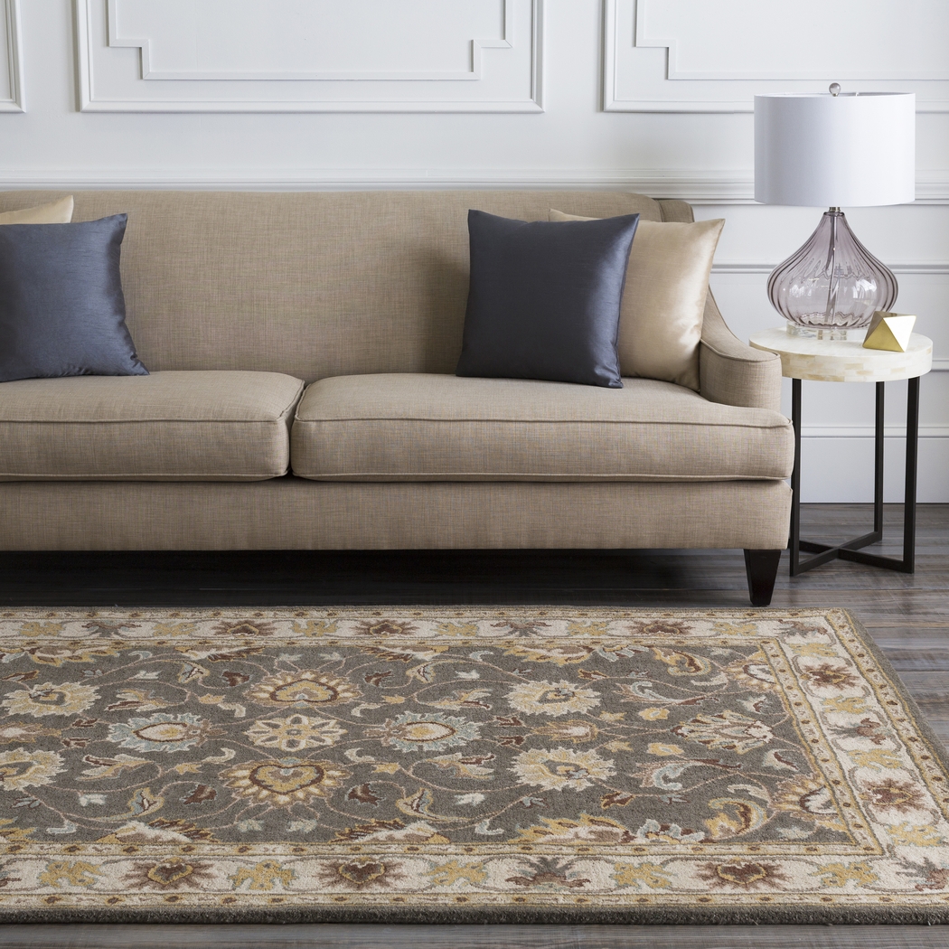 Belnaria Brown 4' x 6' Rug - Thumbnail - Image 6