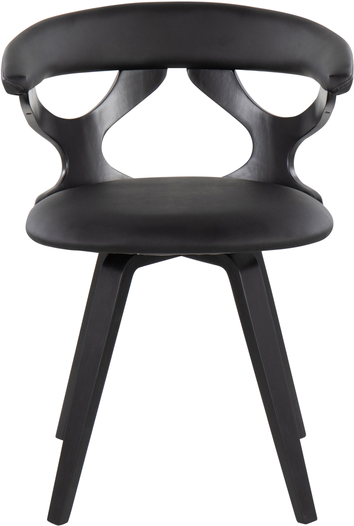 Belnera I Black Accent Chair - Thumbnail - Image 3