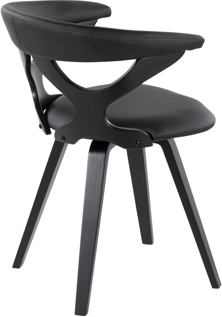 Belnera I Black Accent Chair - Thumbnail - Image 6