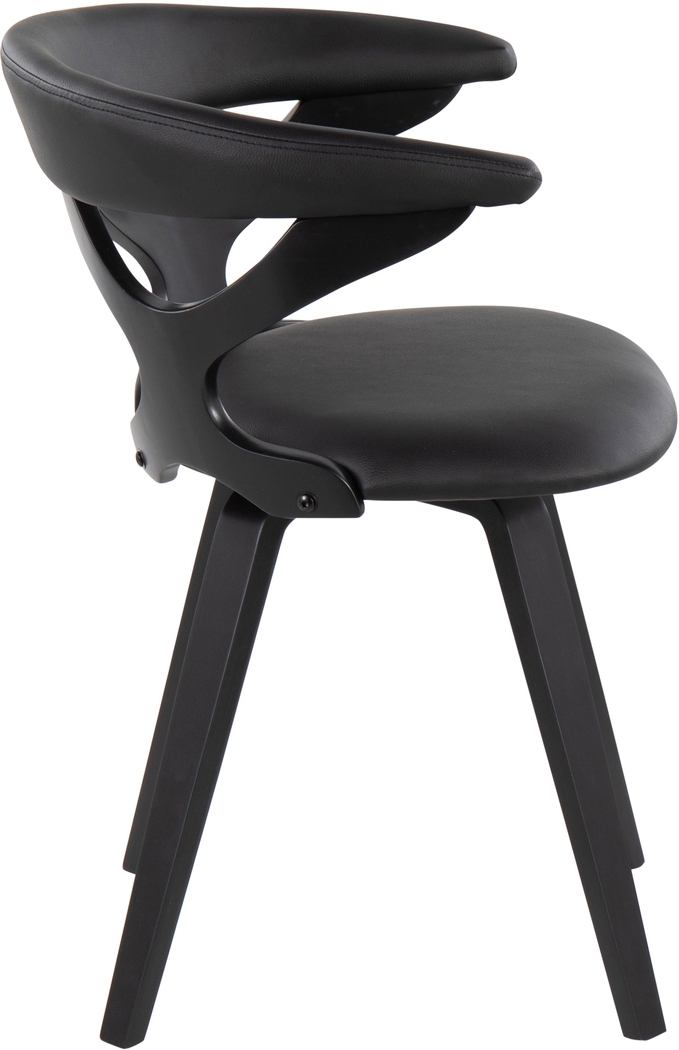 Belnera I Black Accent Chair - Thumbnail - Image 7