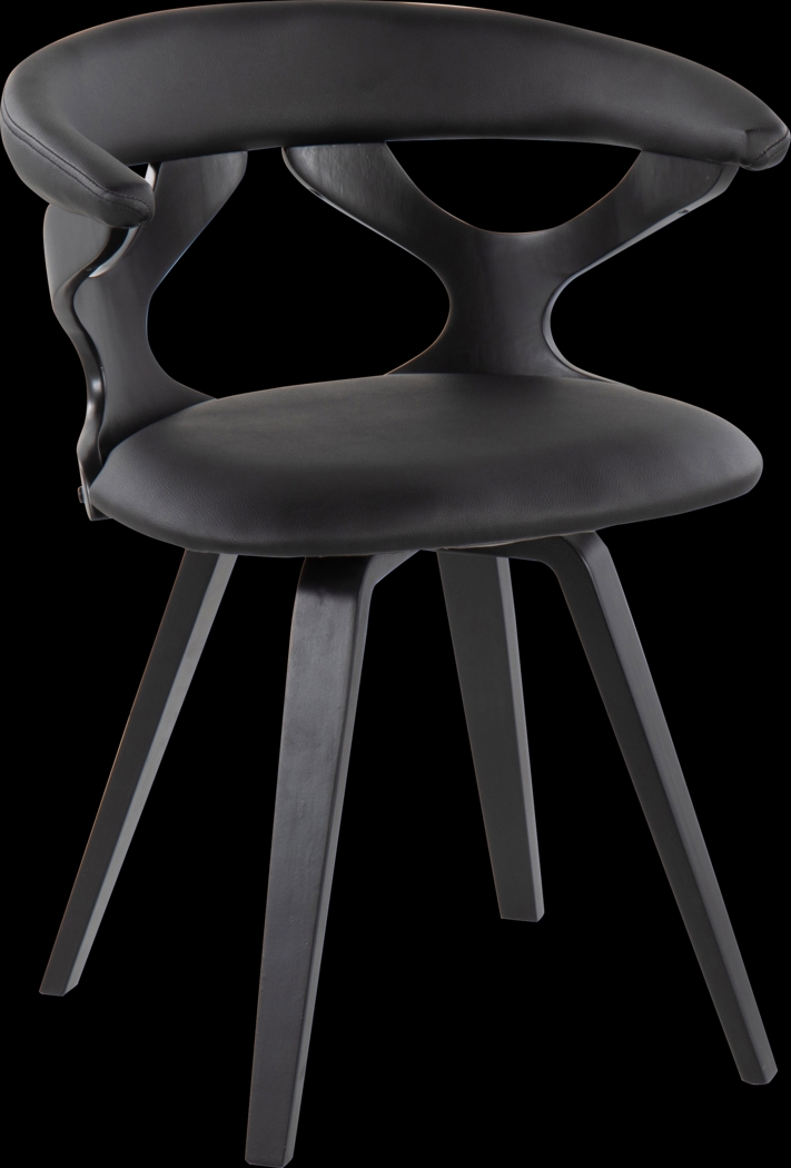 Belnera I Black Accent Chair - Thumbnail - Image 1
