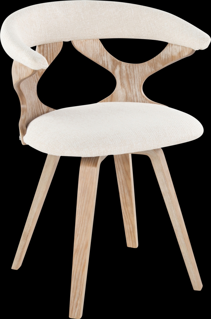 Belnera III Cream Side Chair - Thumbnail - Image 1