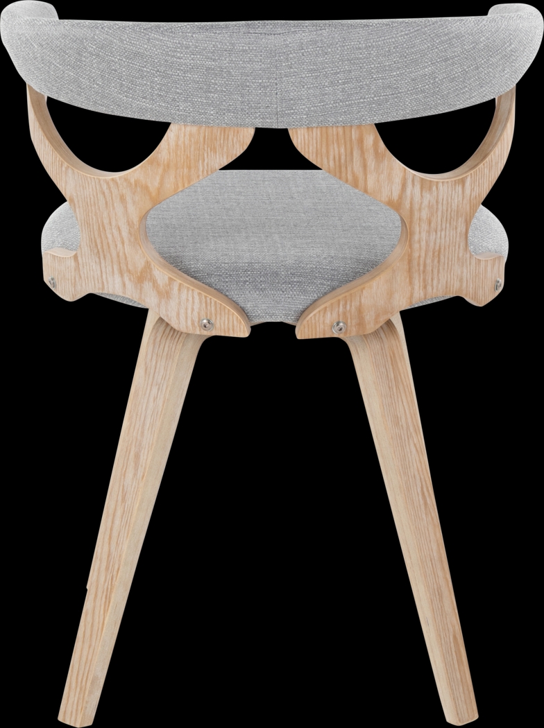 Belnera III Gray Side Chair - Thumbnail - Image 4