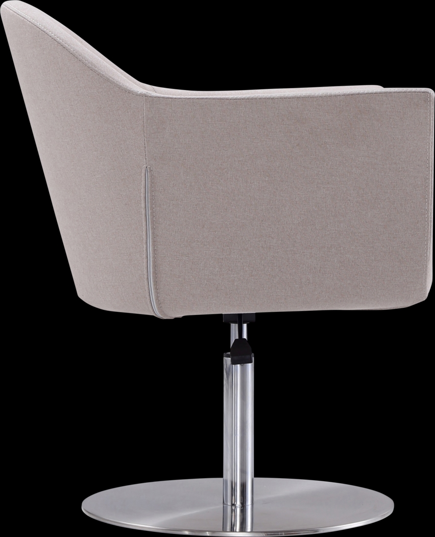 Belon Brown Swivel Accent Chair - Thumbnail - Image 3