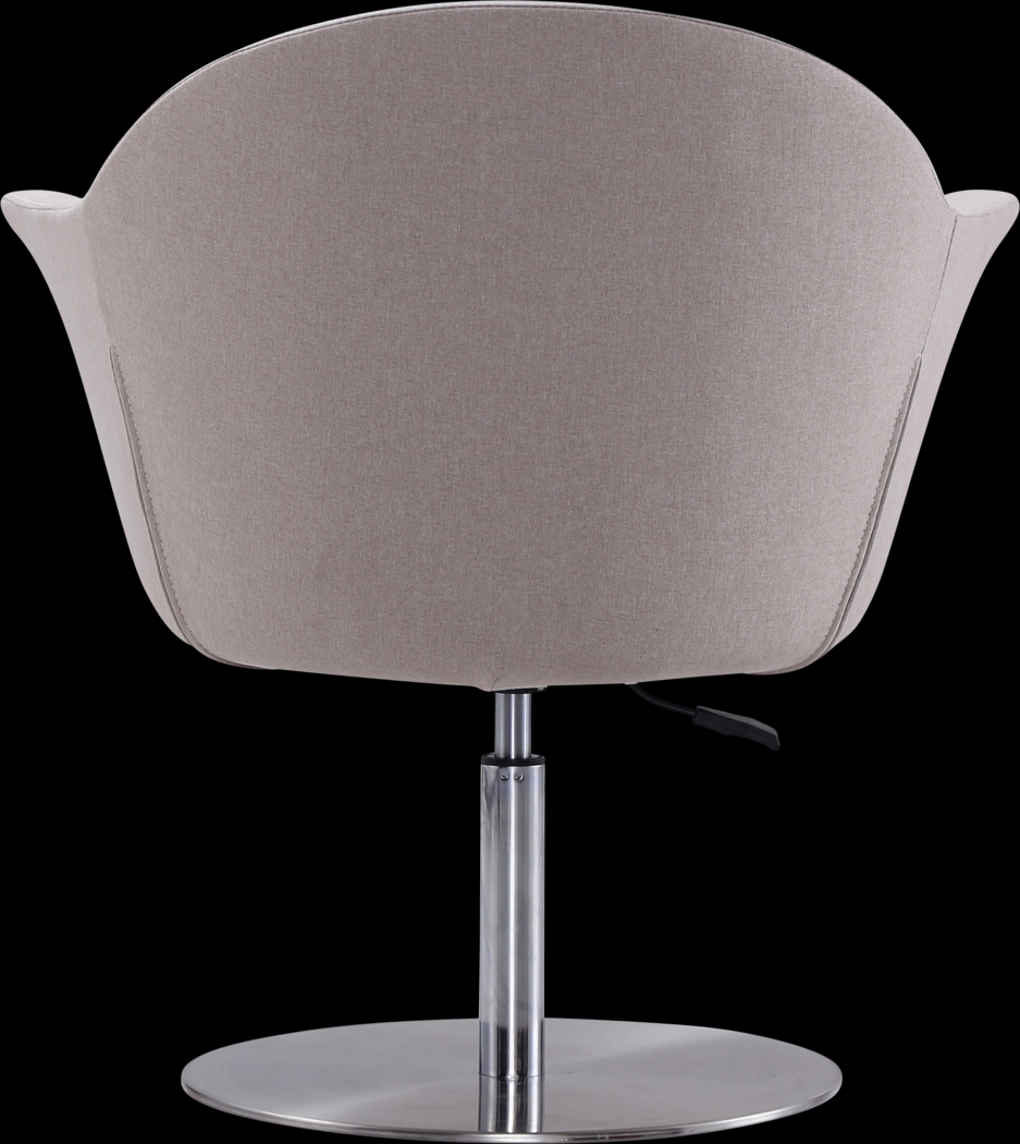 Belon Brown Swivel Accent Chair - Thumbnail - Image 5