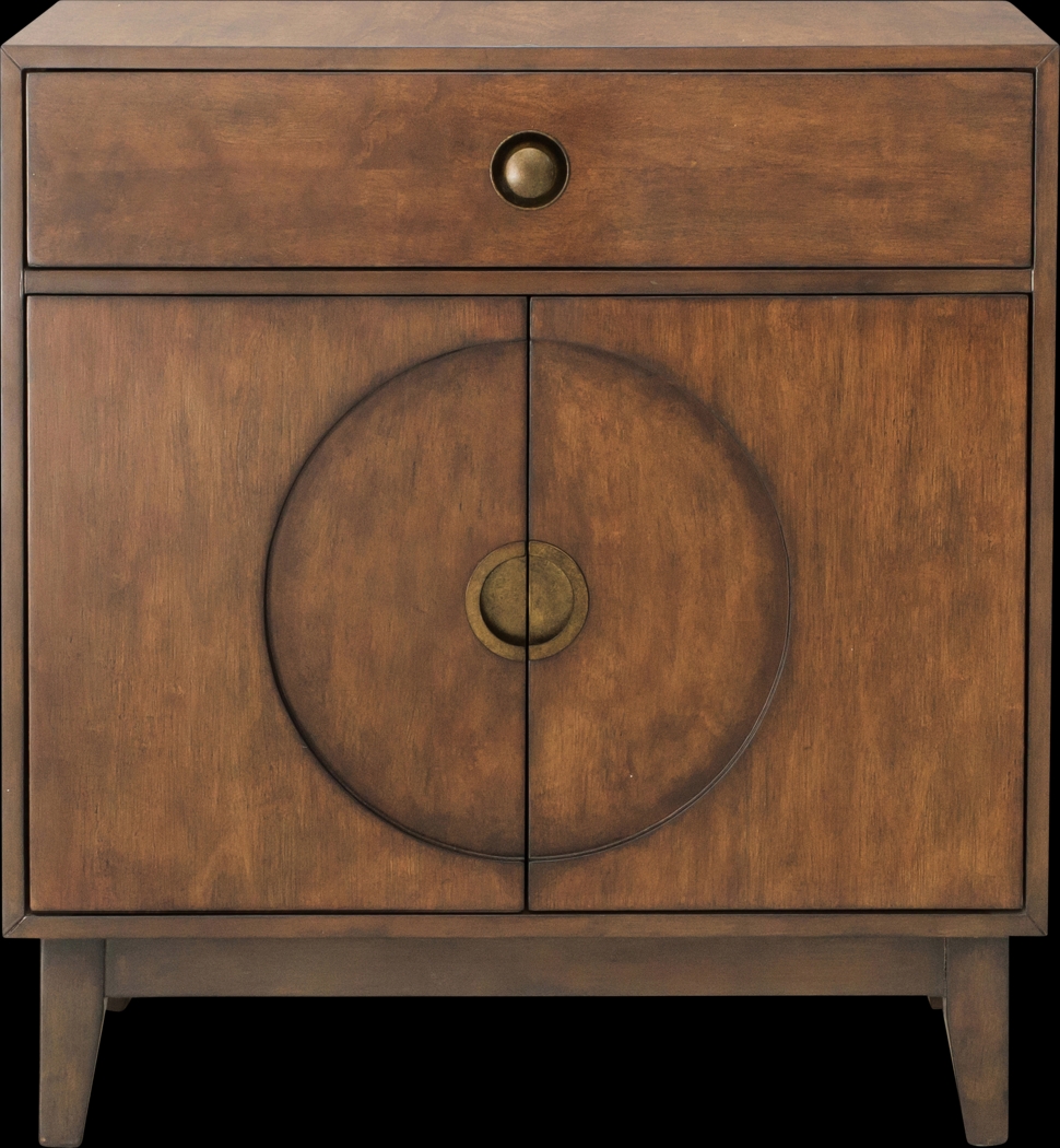 Belora Brown Accent Cabinet - Thumbnail - Image 1