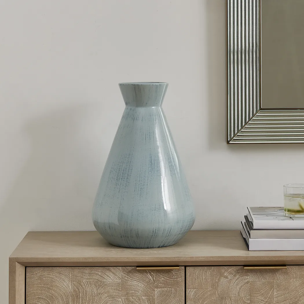 Belphi Blue Outdoor Vase - Thumbnail - Image 3