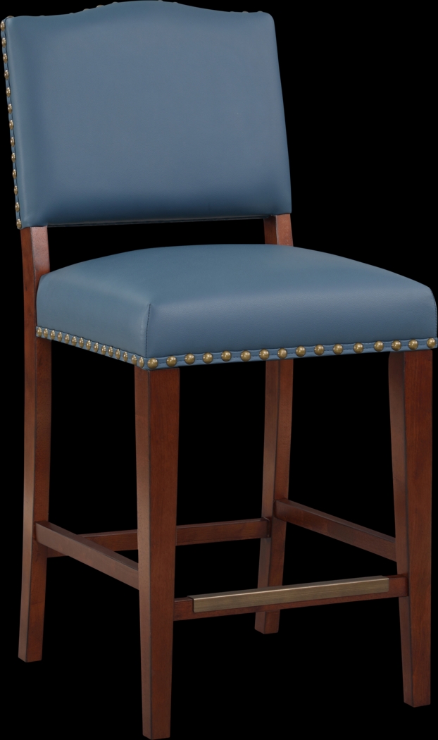 Belplain Blue Counter Stool - Thumbnail - Image 1