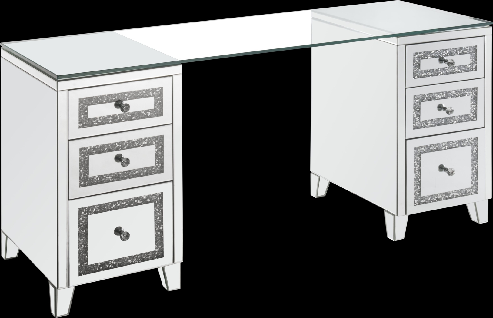 Belquin Silver Desk - Thumbnail - Image 1