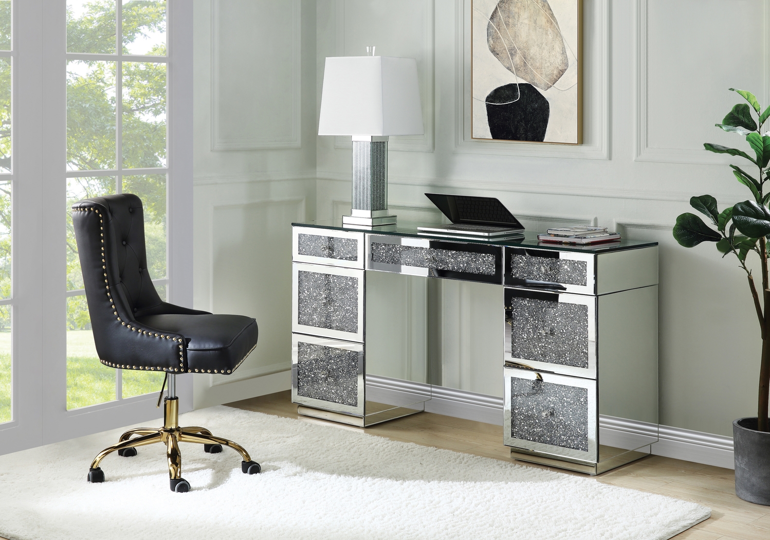 Belrad Silver Desk - Thumbnail - Image 2