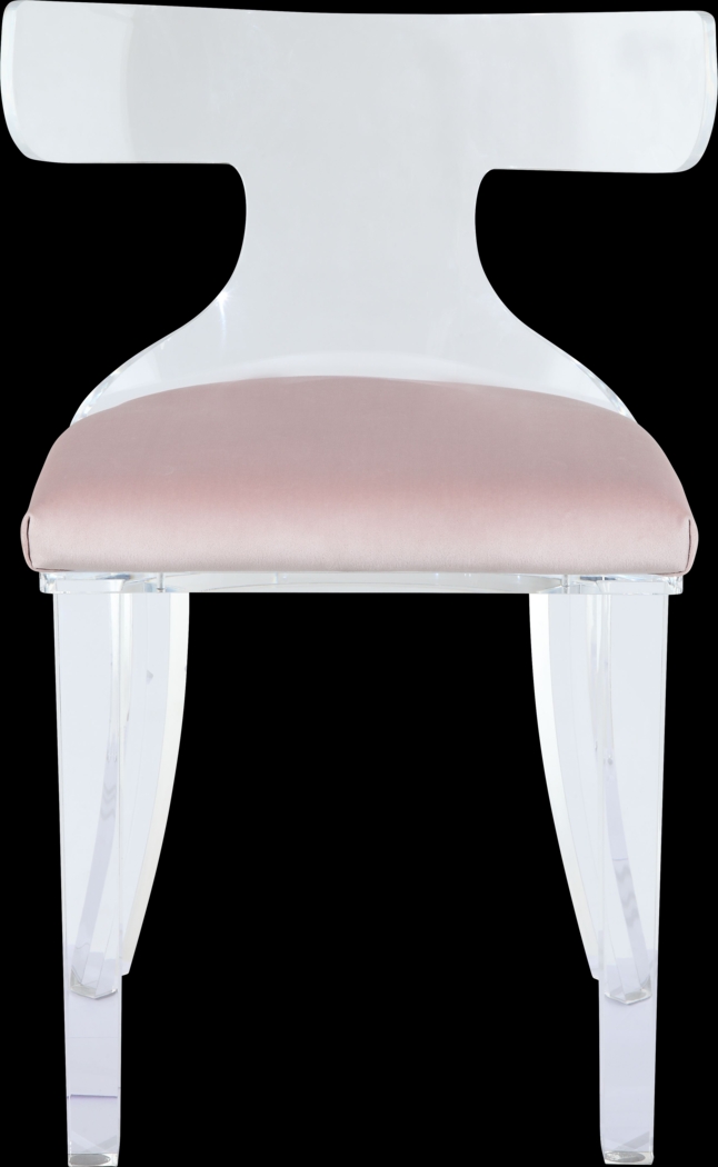 Belridge Light Pink Dining Chair - Thumbnail - Image 3