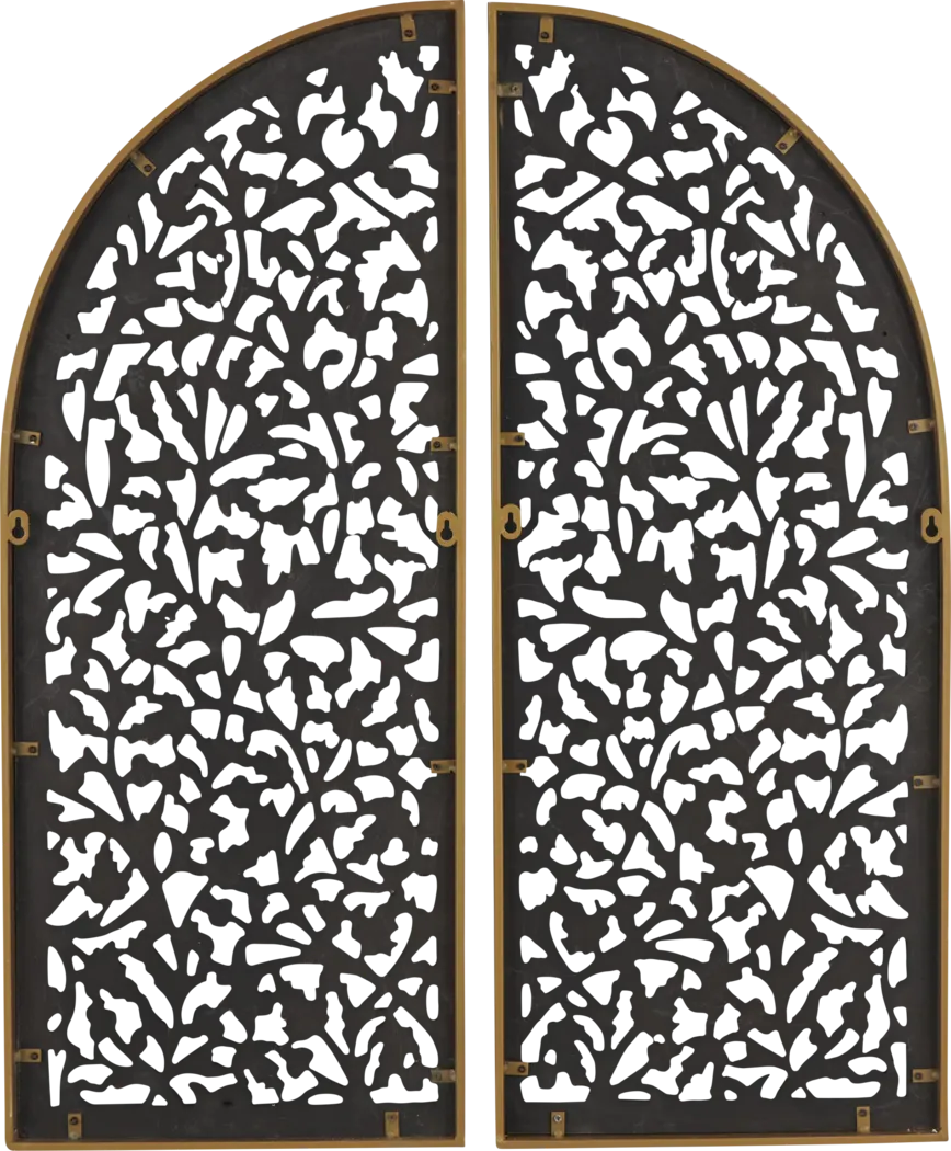 Belru Brown Wall Decor, Set of 2 - Image 8