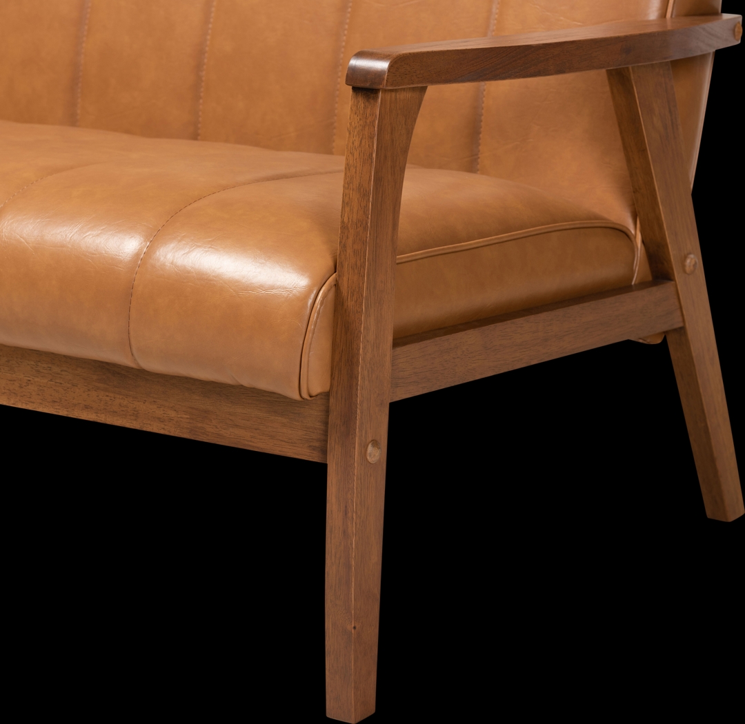 Belrue Beige Settee - Thumbnail - Image 6