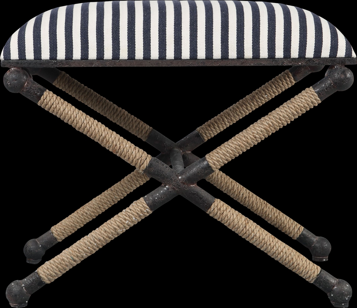 Belsfield Navy Accent Bench - Thumbnail - Image 6