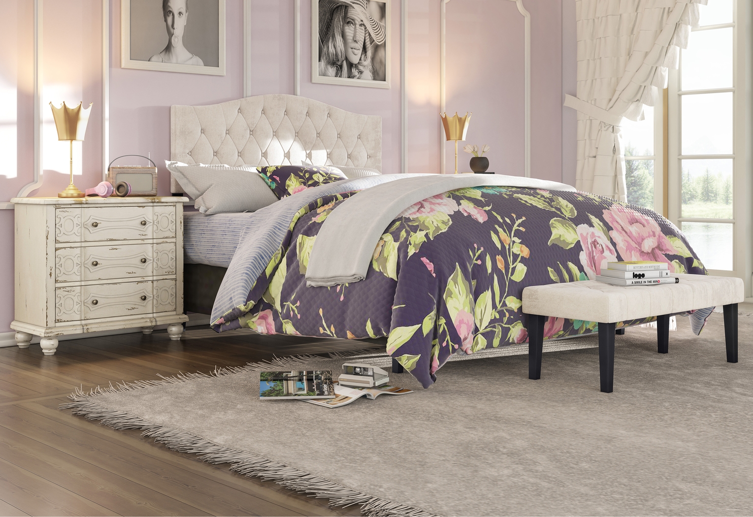 Beltwood Cream Accent Cabinet - Thumbnail - Image 6