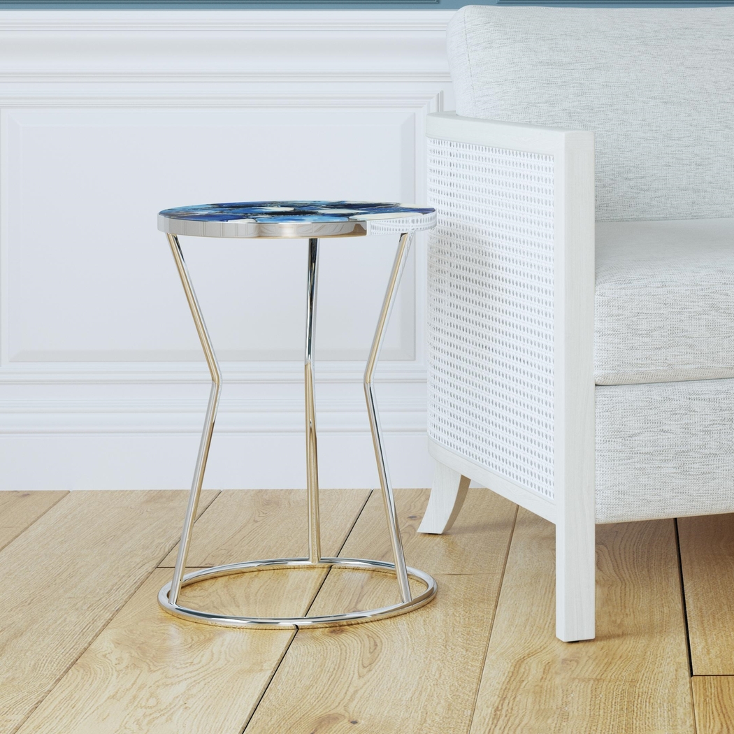 Belvidere Silver Accent Table - Thumbnail - Image 2