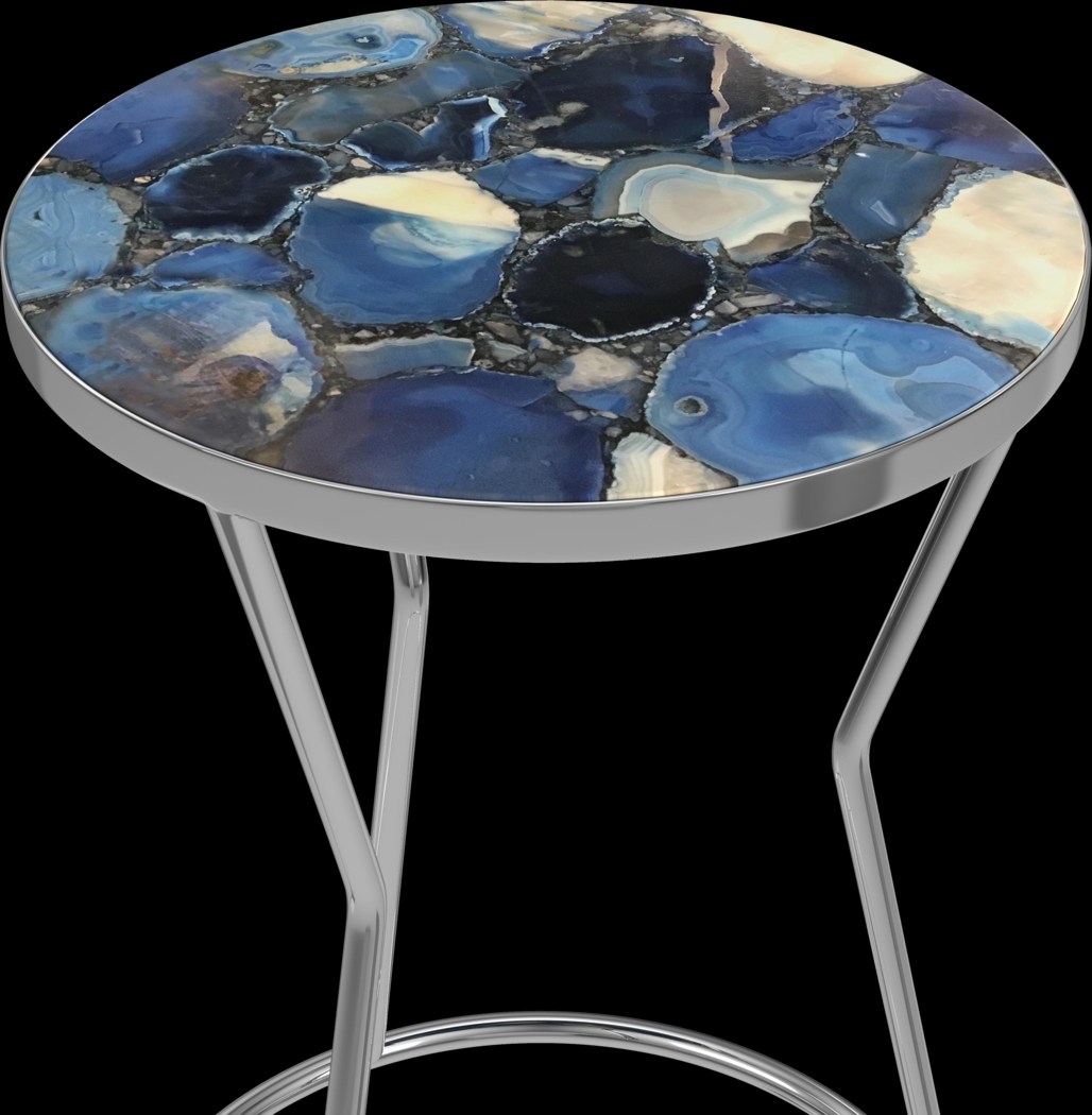 Belvidere Silver Accent Table - Thumbnail - Image 5