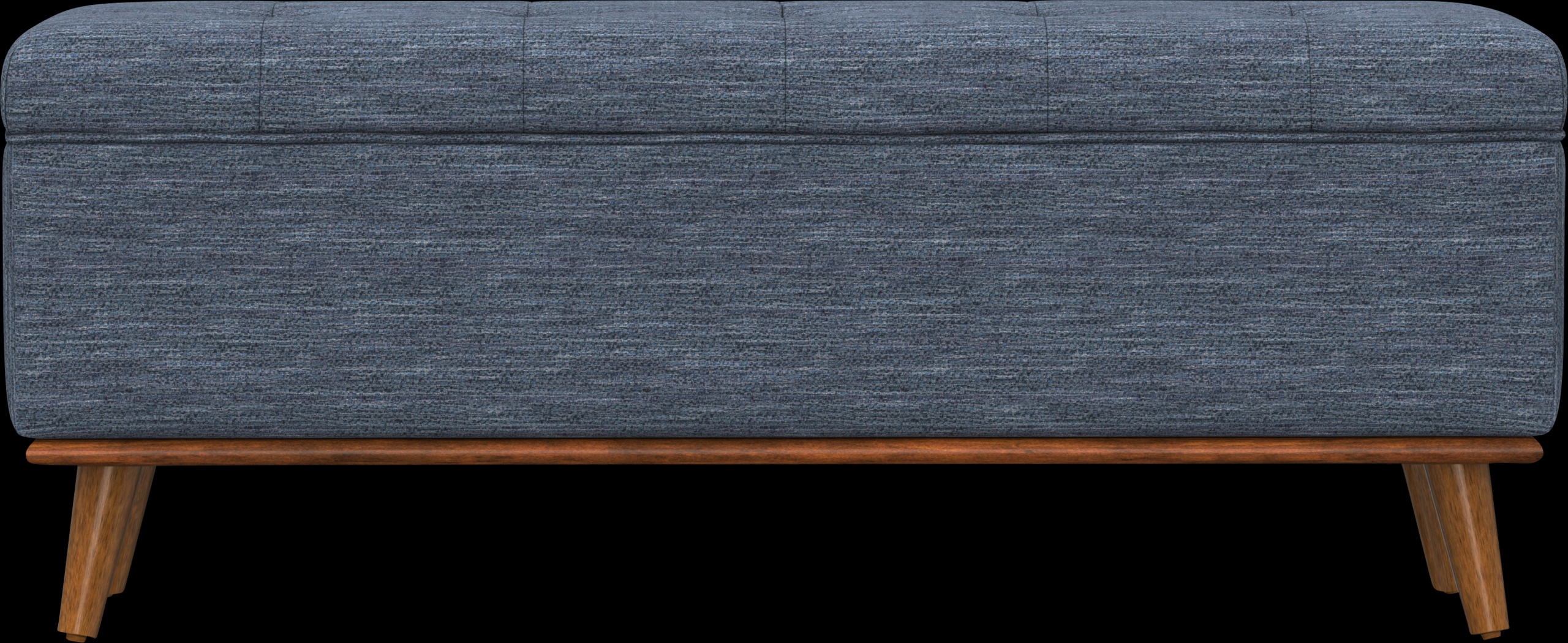 Bemaro Blue Ottoman - Thumbnail - Image 2