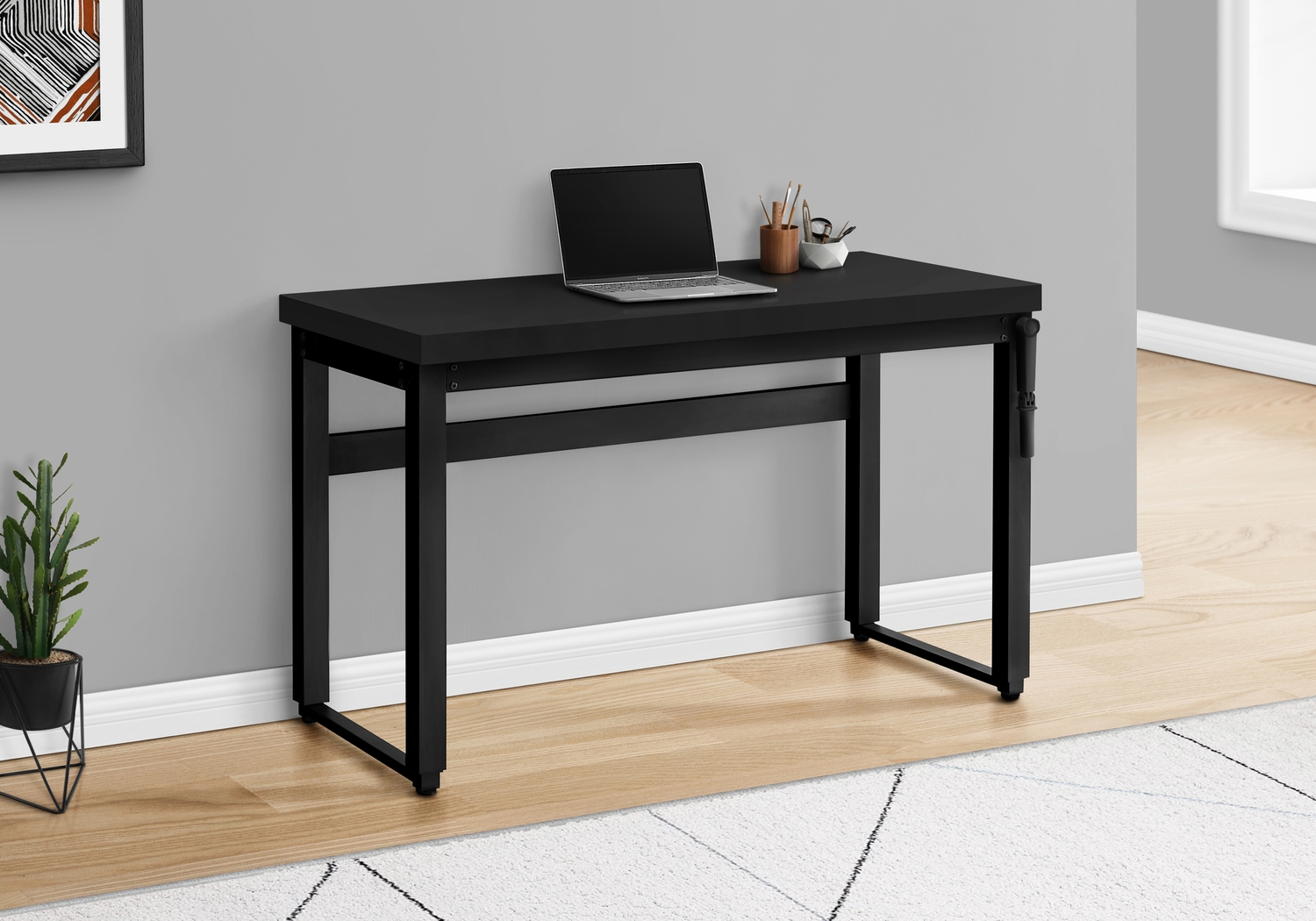 Benbow Black Desk - Thumbnail - Image 11