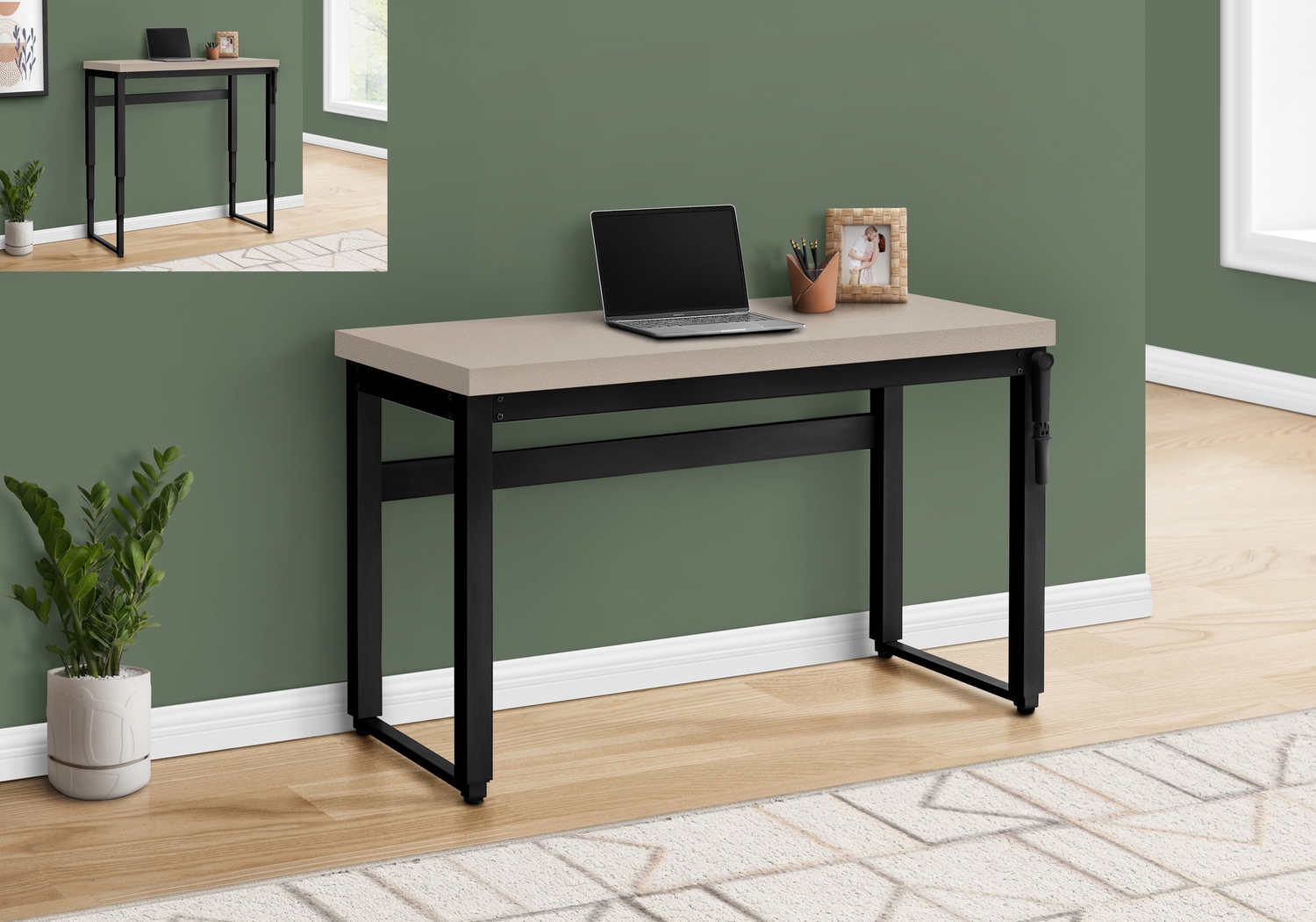 Benbow Taupe Desk - Thumbnail - Image 15