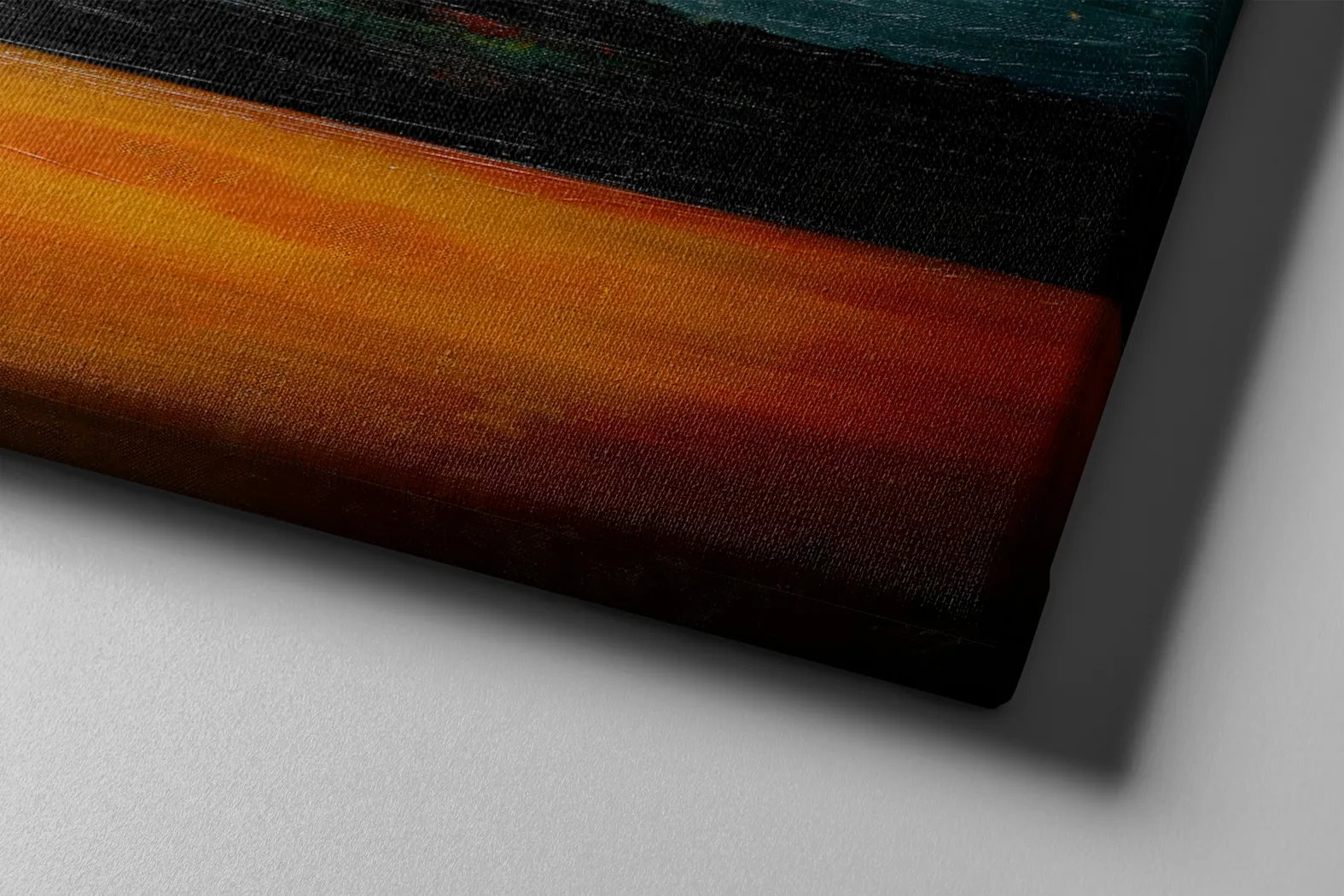 Benbridge I Teal Artwork - Thumbnail - Image 2