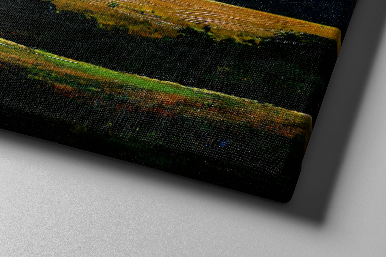 Benbridge II Teal Artwork - Thumbnail - Image 2