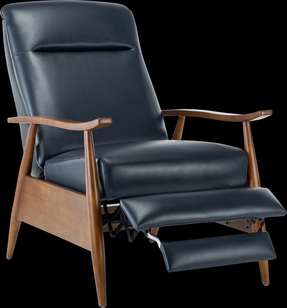 Benbro Blue Push Back Recliner - Thumbnail - Image 3