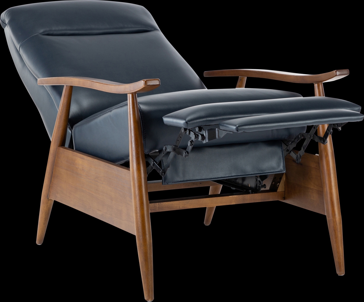 Benbro Blue Push Back Recliner - Thumbnail - Image 4