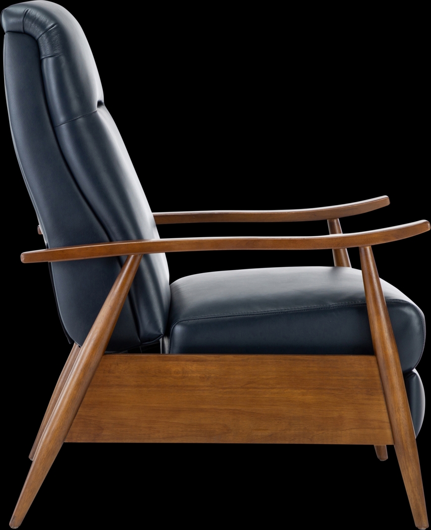 Benbro Blue Push Back Recliner - Thumbnail - Image 5