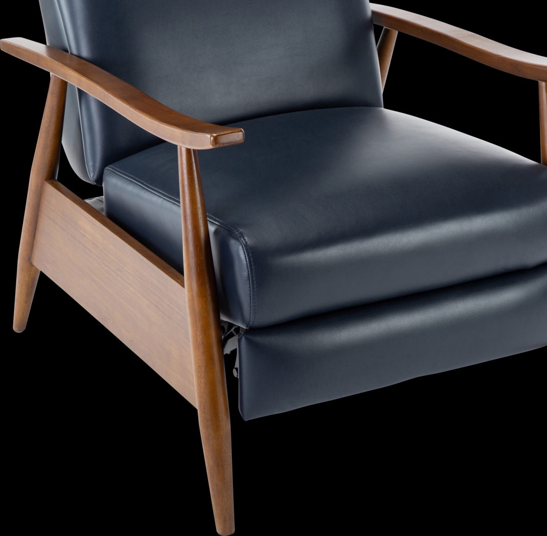 Benbro Blue Push Back Recliner - Thumbnail - Image 8