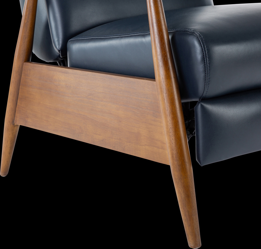 Benbro Blue Push Back Recliner - Thumbnail - Image 9