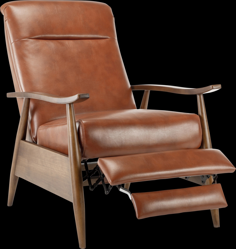 Benbro Brown Push Back Recliner - Thumbnail - Image 2