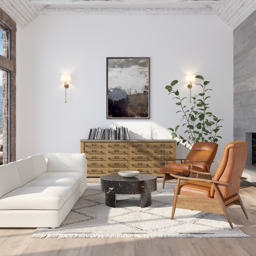 Benbro Brown Push Back Recliner - Thumbnail - Image 15