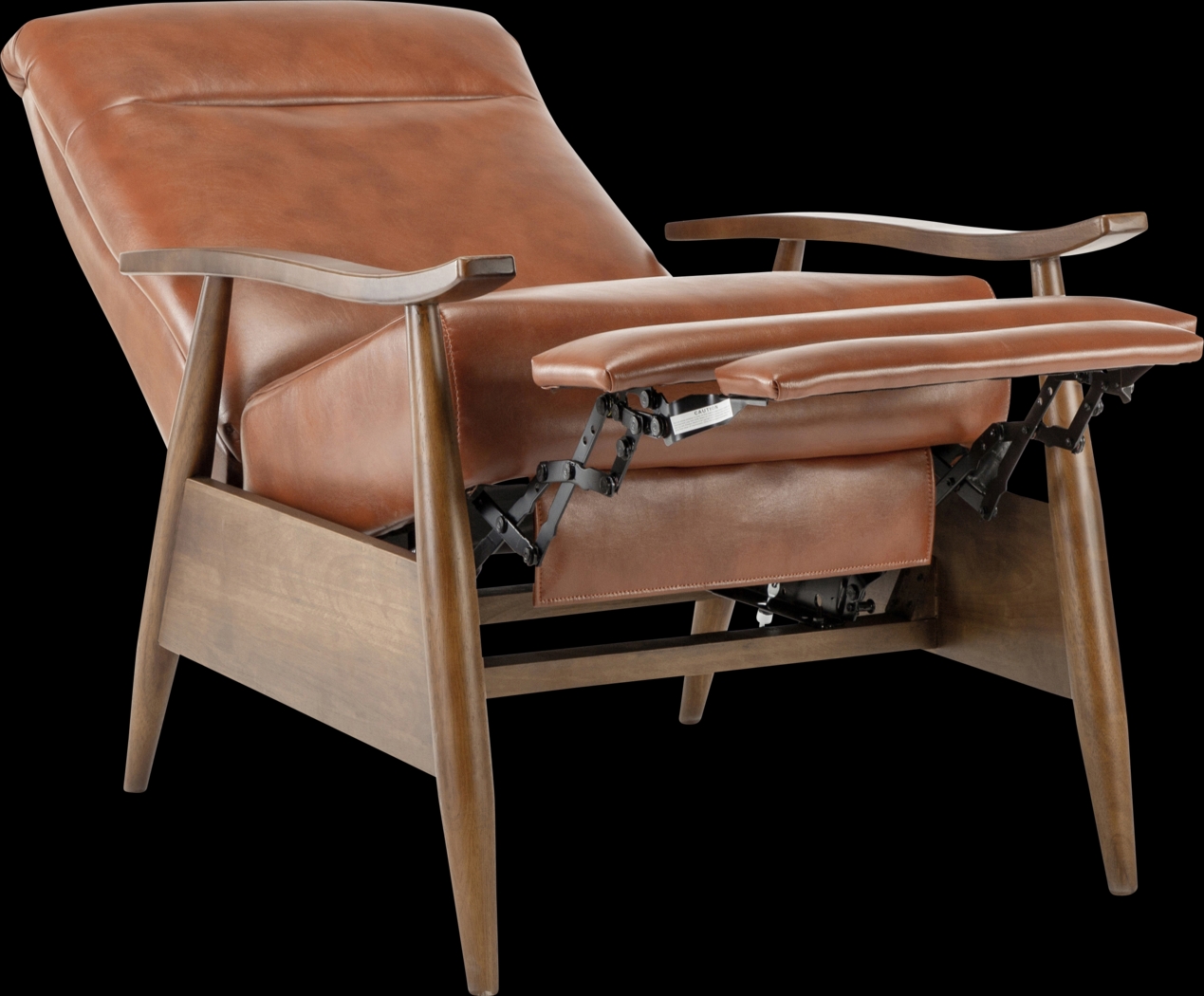 Benbro Brown Push Back Recliner - Thumbnail - Image 3