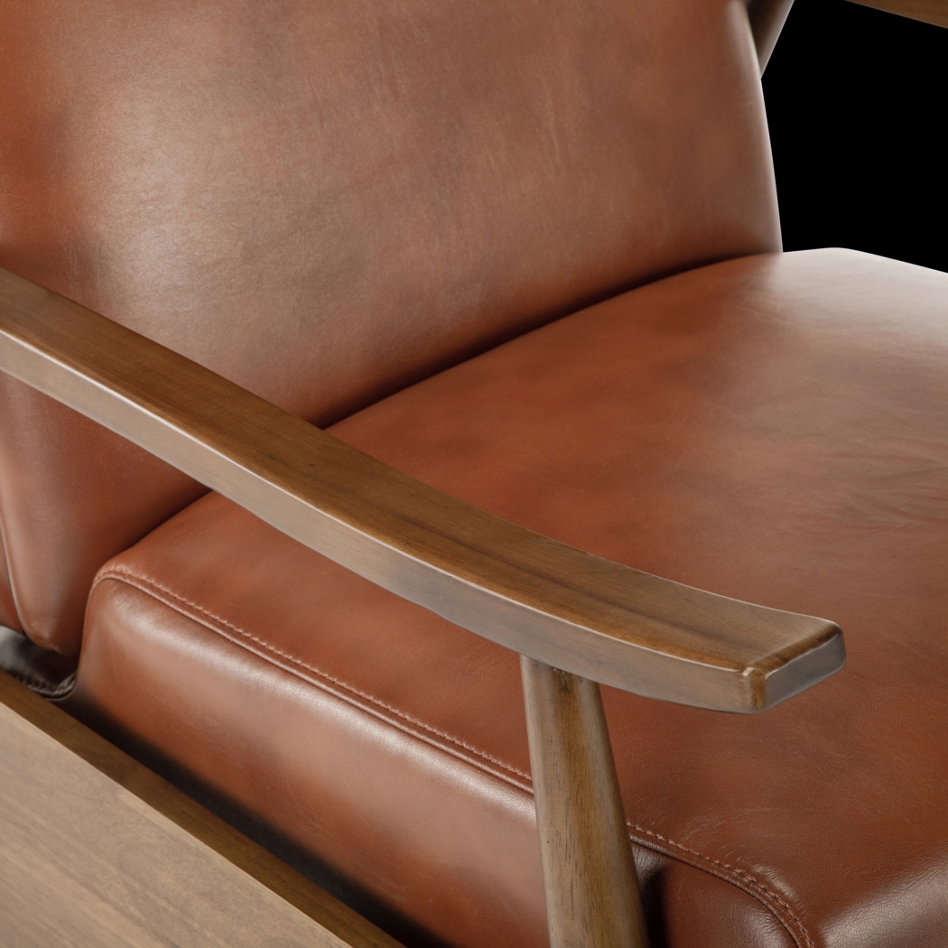 Benbro Brown Push Back Recliner - Thumbnail - Image 9