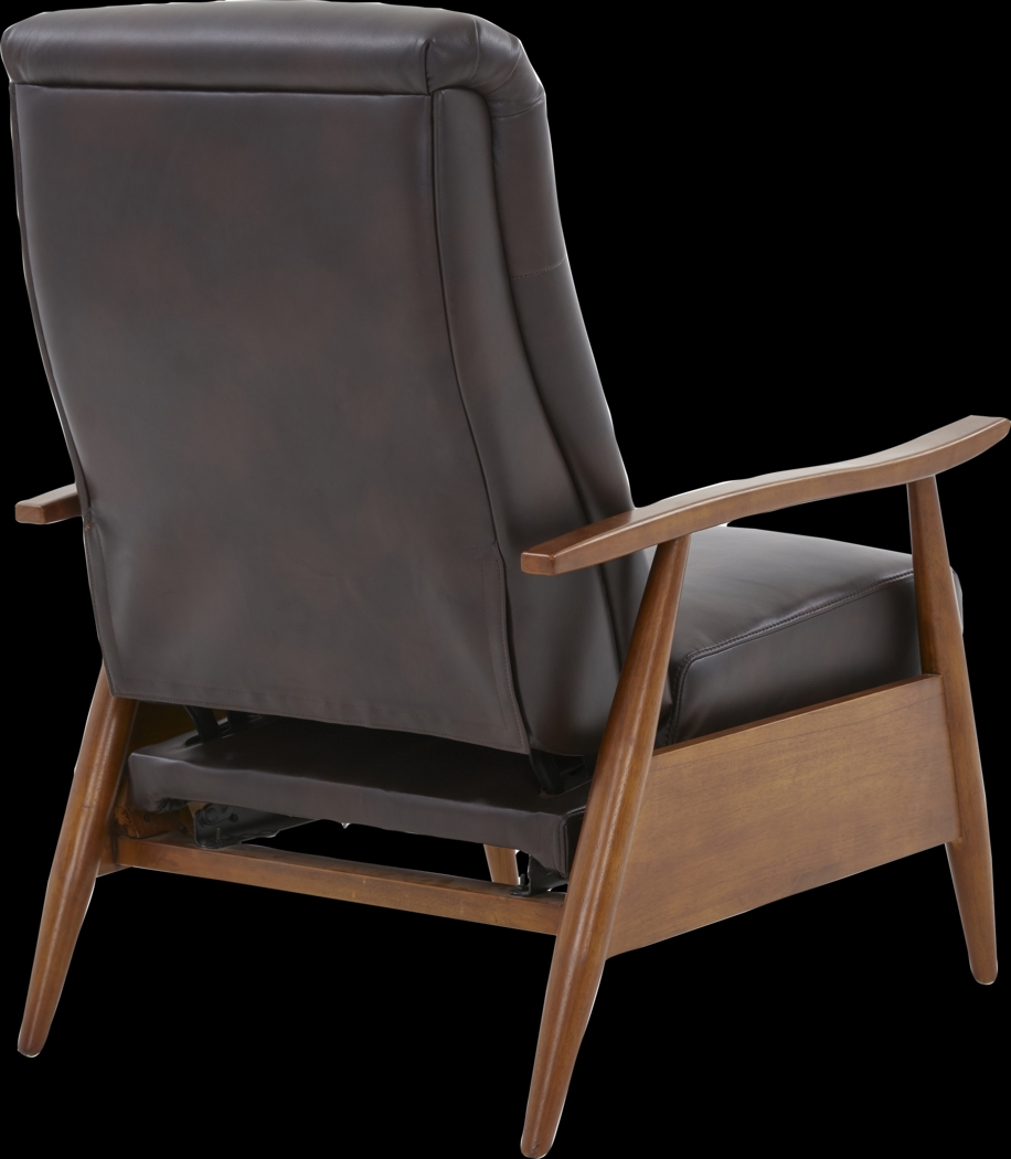 Benbro II Brown Push Back Recliner - Thumbnail - Image 11