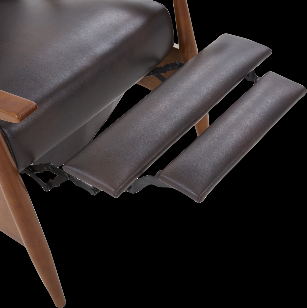 Benbro II Brown Push Back Recliner - Thumbnail - Image 15