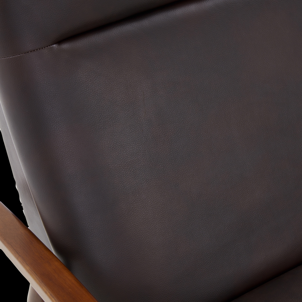 Benbro II Brown Push Back Recliner - Thumbnail - Image 16