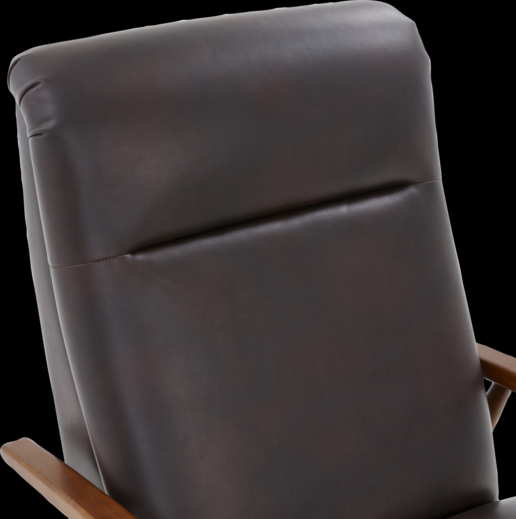 Benbro II Brown Push Back Recliner - Thumbnail - Image 17