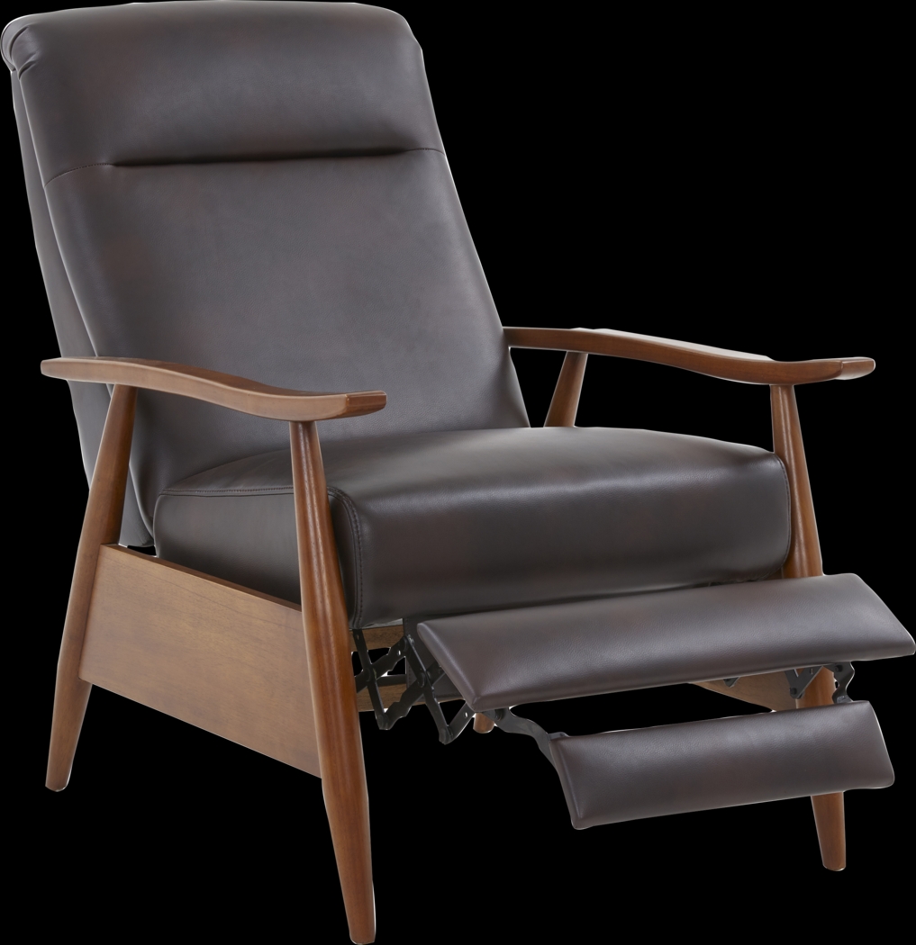 Benbro II Brown Push Back Recliner - Thumbnail - Image 4