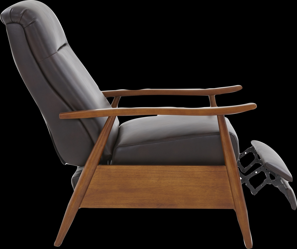 Benbro II Brown Push Back Recliner - Thumbnail - Image 6